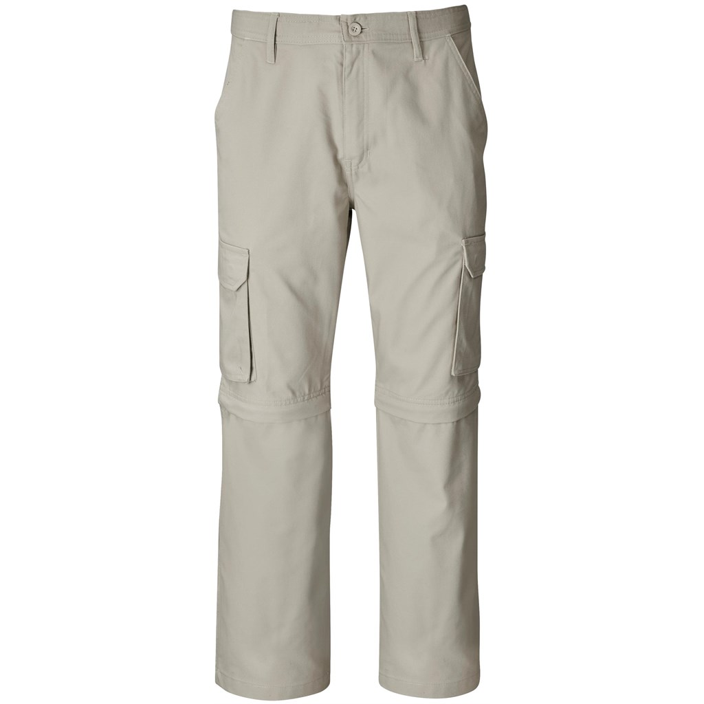 Mens Cargo Zip Off Pants - Image 4
