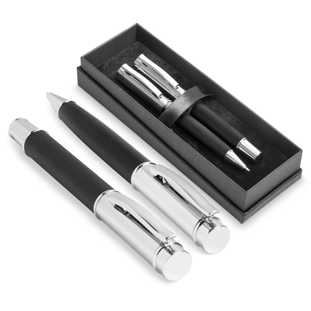 Alex Varga Volans Ball Pen & Rollerball Set - Image 2