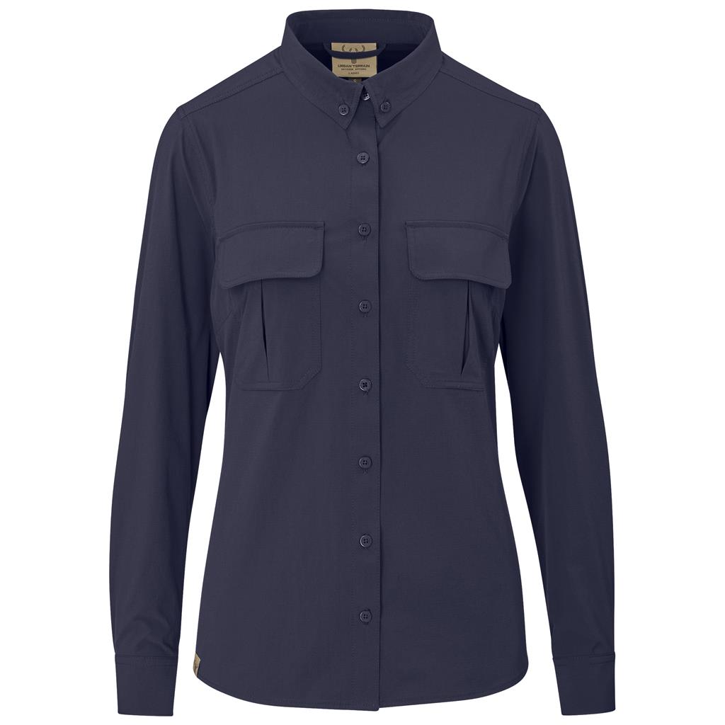 Ladies Long Sleeve Amatola Shirt - Image 4