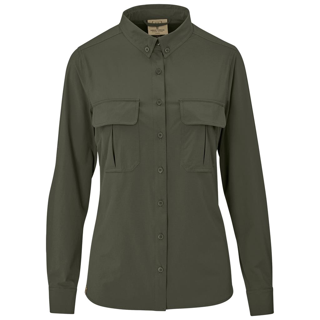 Ladies Long Sleeve Amatola Shirt - Image 5