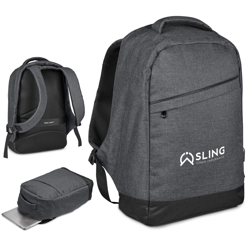 Swiss Cougar Munich Anti-Theft Laptop Backpack - Image 2