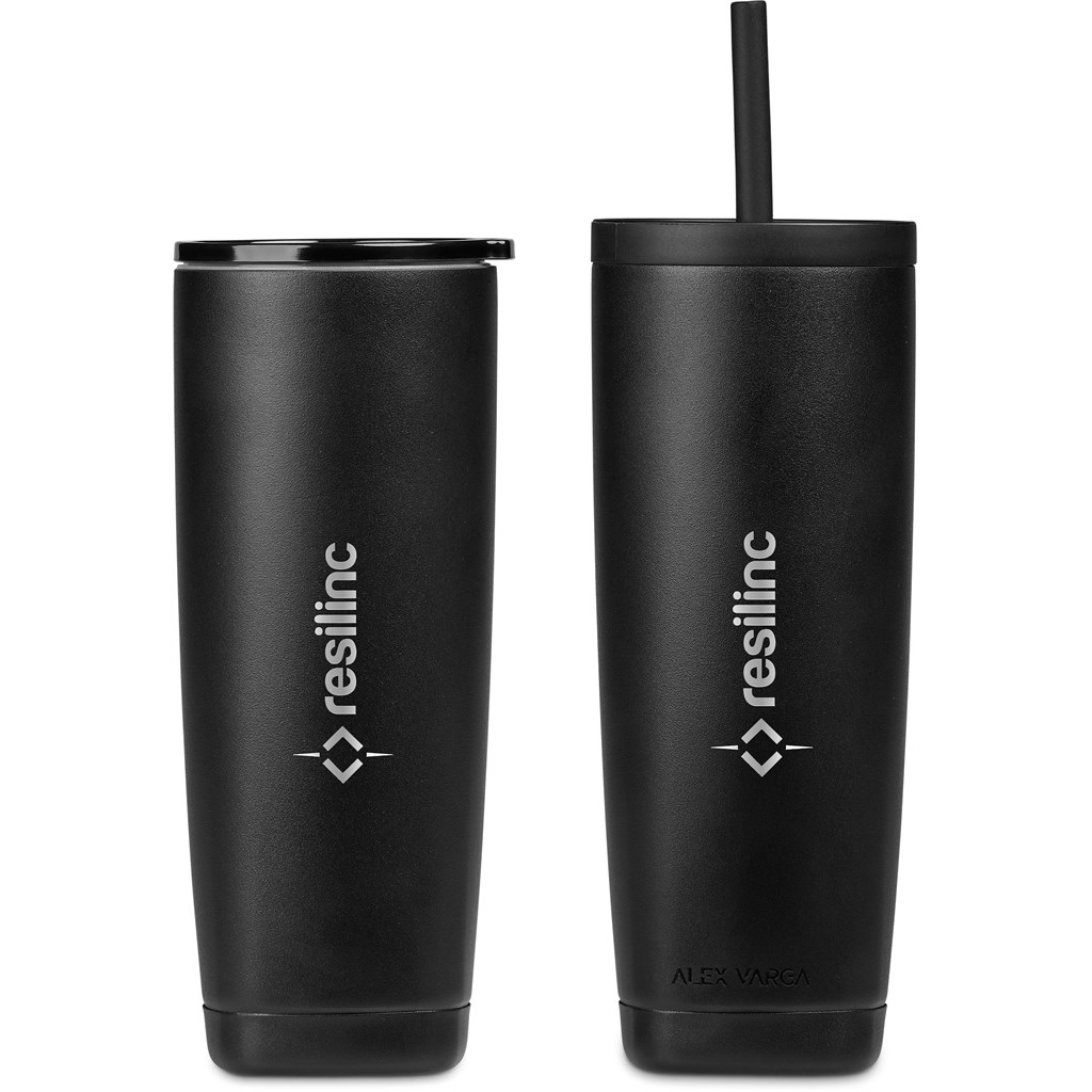 Alex Varga Aurelian Stainless Steel 2-in-1 Vacuum Tumbler & Straw - Image 2