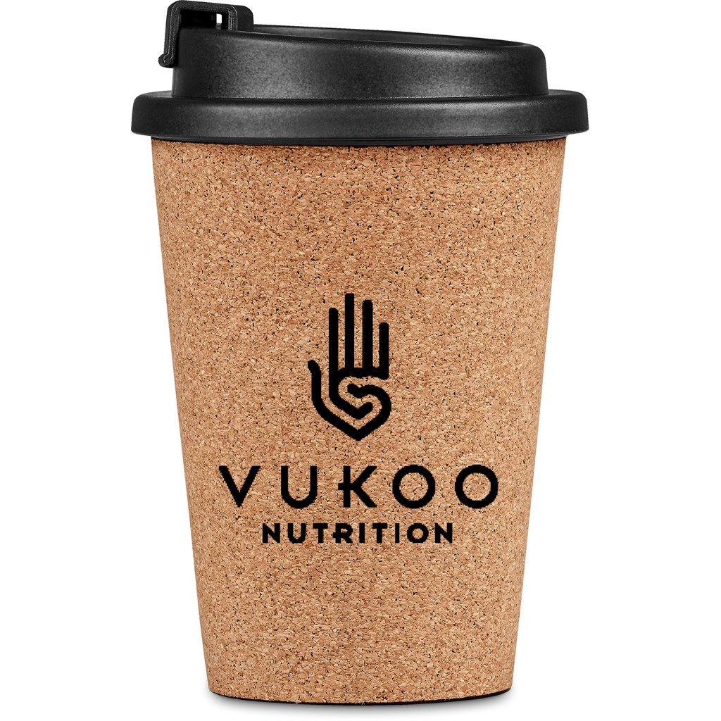 Okiyo Joki Cork & Wheat Straw Double-Wall Tumbler – 350ml - Image 2