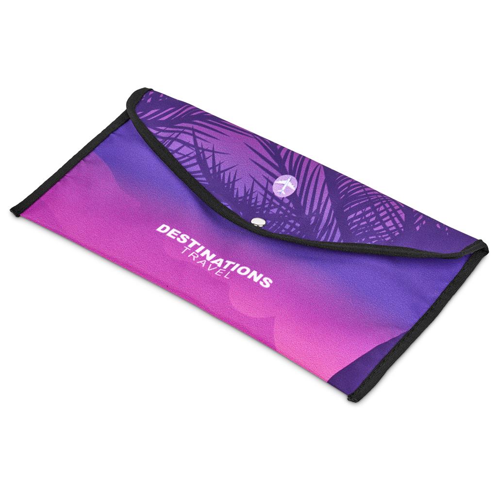 Pre-Production Sample Hoppla Flitz Polyester Travel Wallet - Image 2