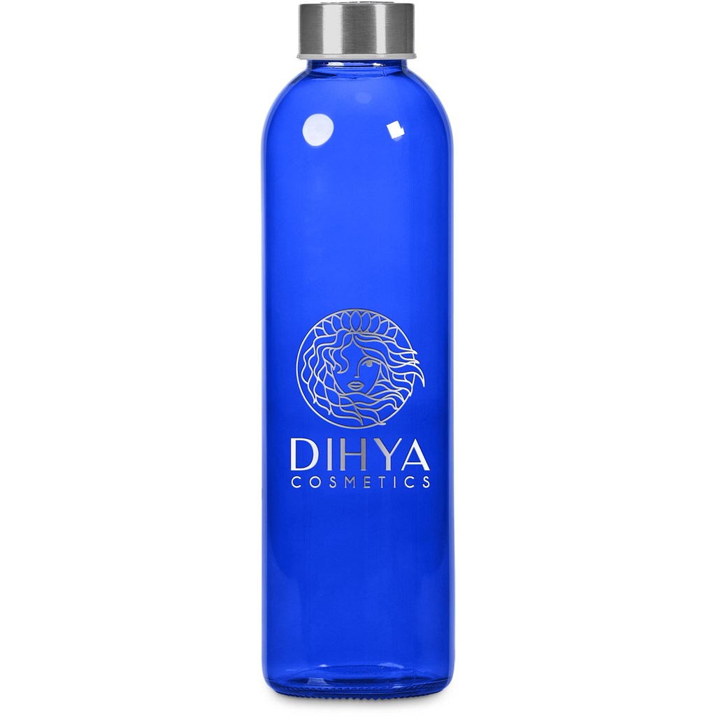 Kooshty Pura Plus Glass Water Bottle – 750ml - Black - Image 3