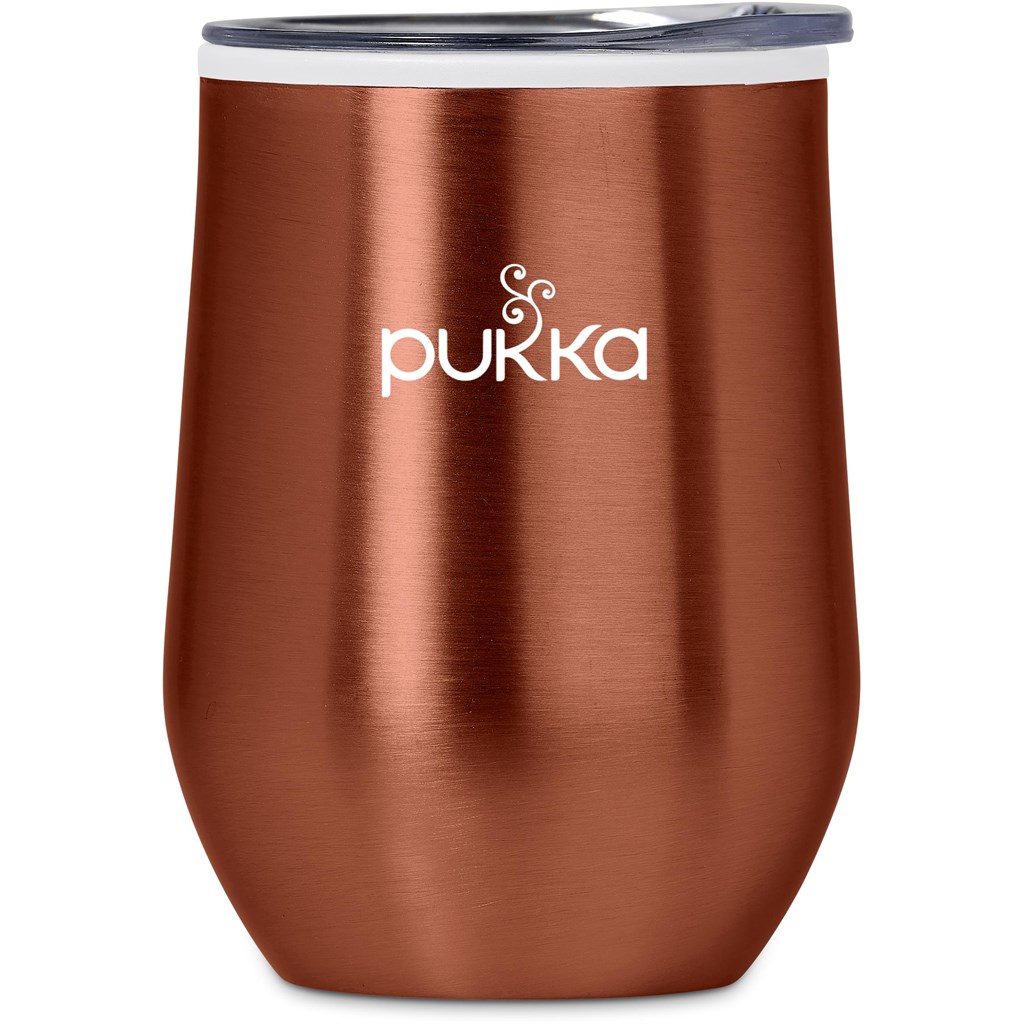 Serendipio Vogue Madison Stainless Steel & Plastic Double-Wall Tumbler - 350ml - Image 2