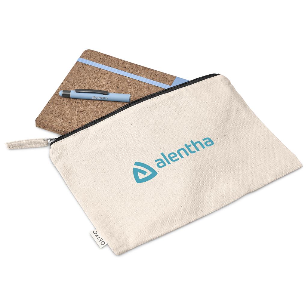 Okiyo Denki Cork Notebook & Pen Set - Image 3