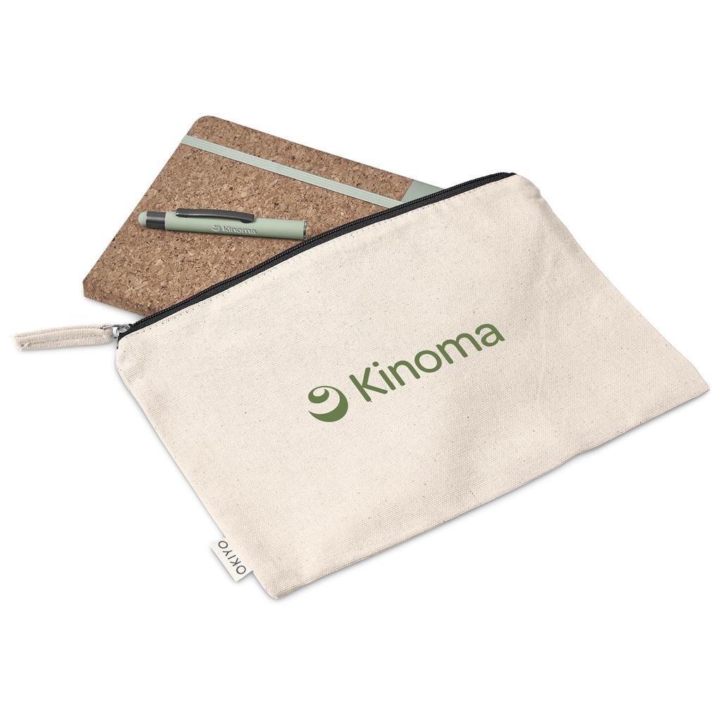 Okiyo Denki Cork Notebook & Pen Set - Image 6