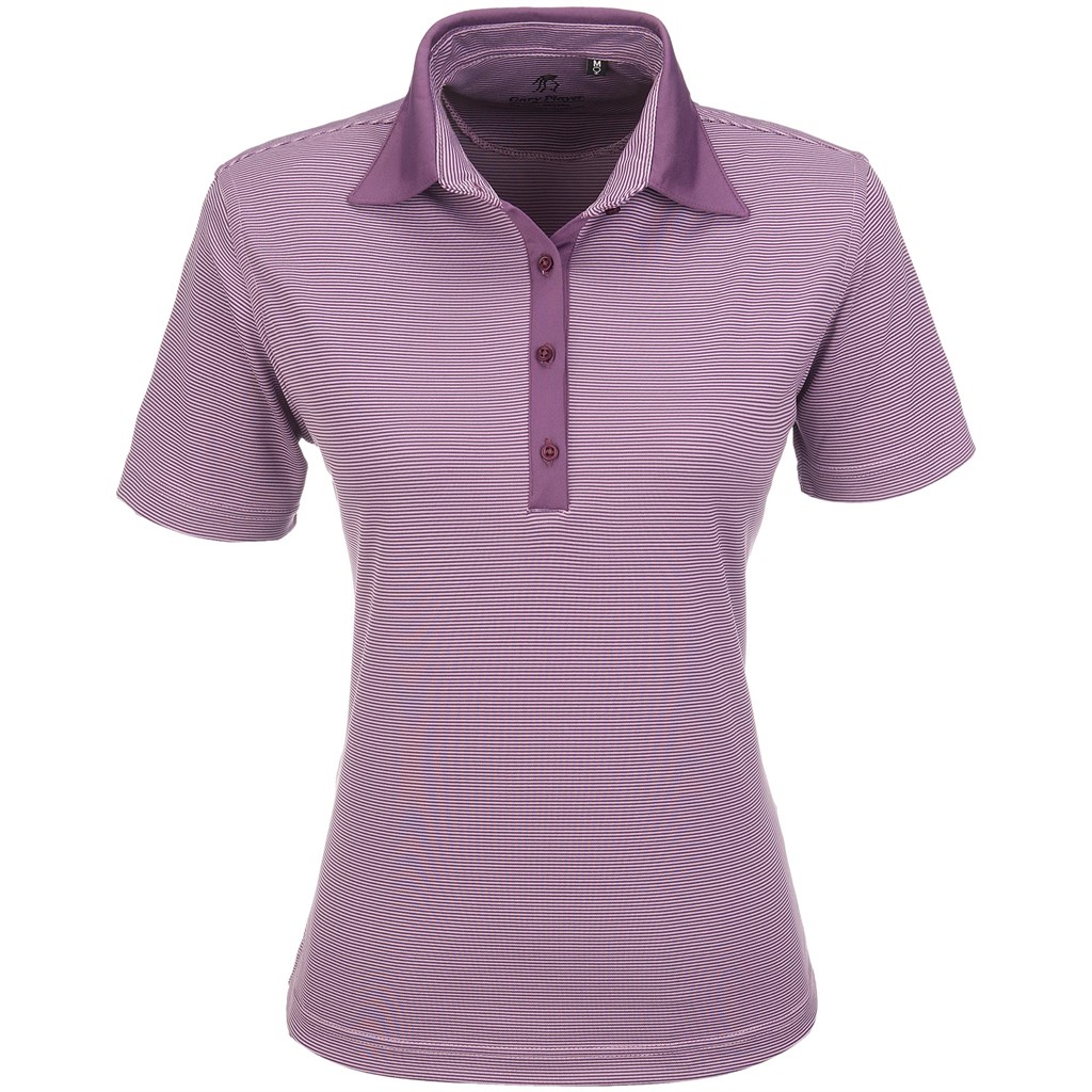 Ladies Pensacola Golf Shirt - Purple - Image 2