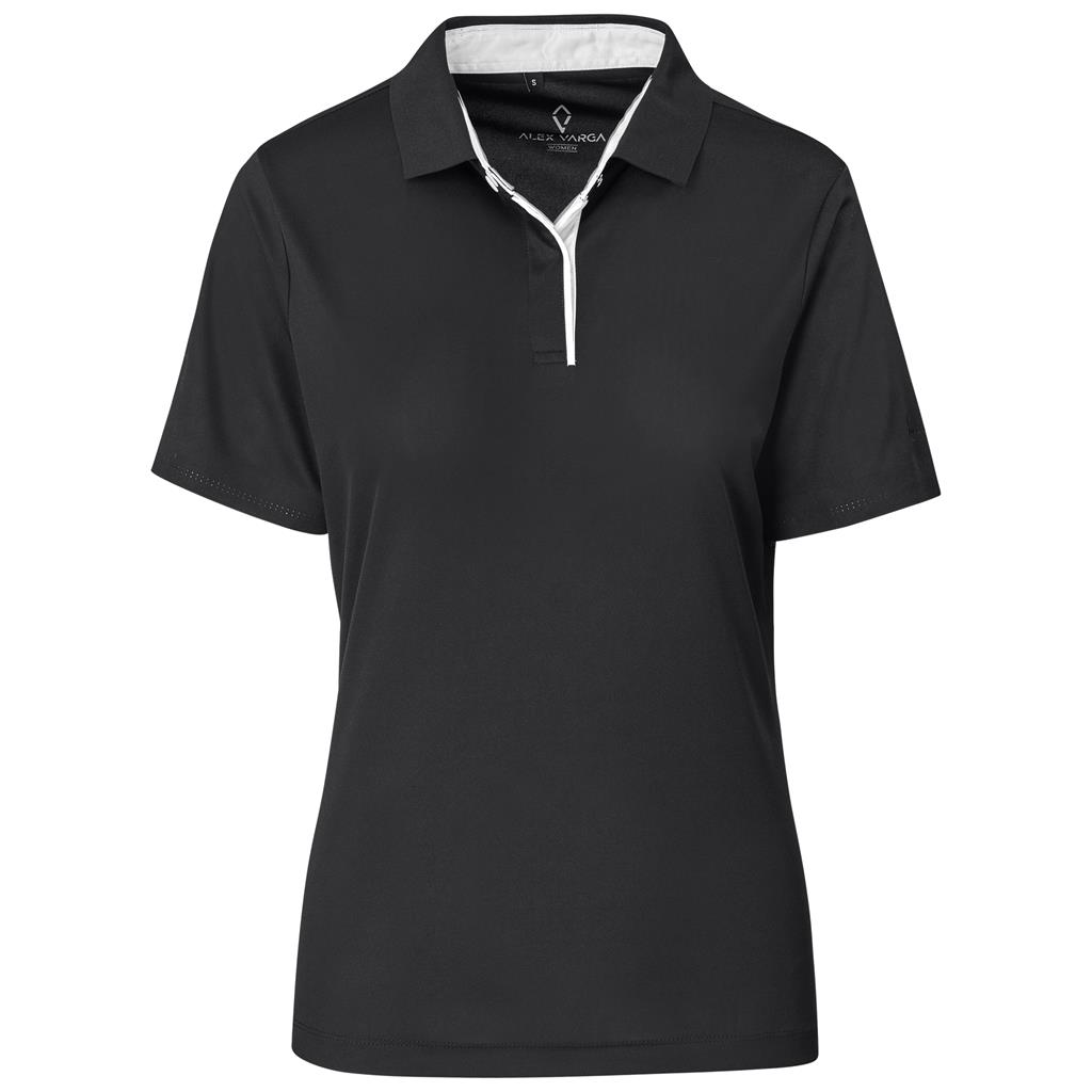 Ladies Alex Varga Zenith Golf Shirt - Image 2