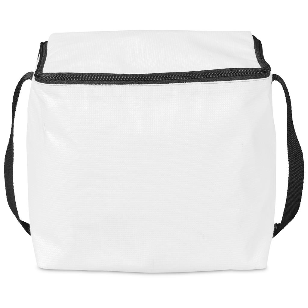 Pre-Production Sample Hoppla Quebec Recycled PET Stitch-Bond 12 Can Cooler - Image 2