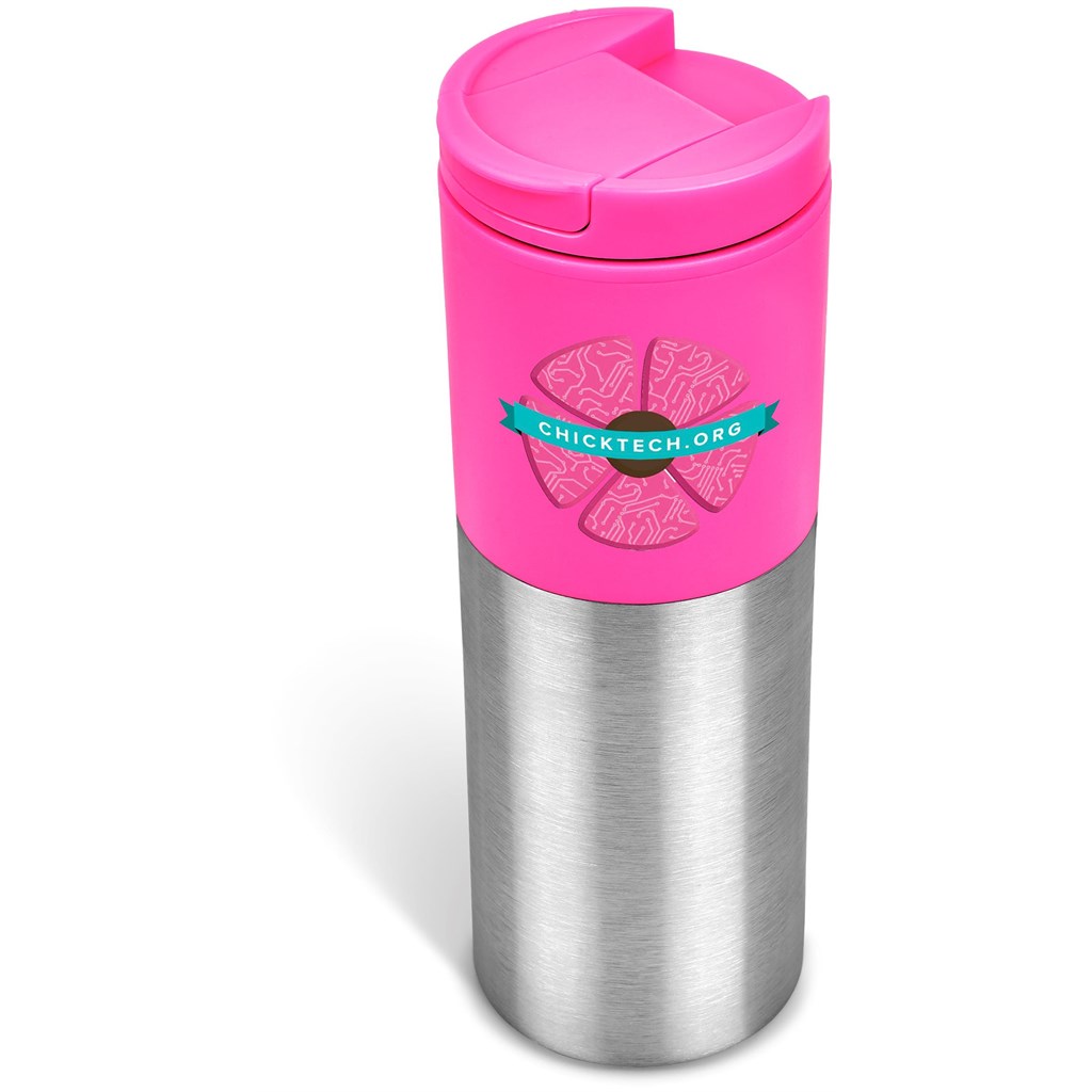 Kooshty Typhoon Stainless Steel & Plastic Double-Wall Tumbler - 450ml - Image 10
